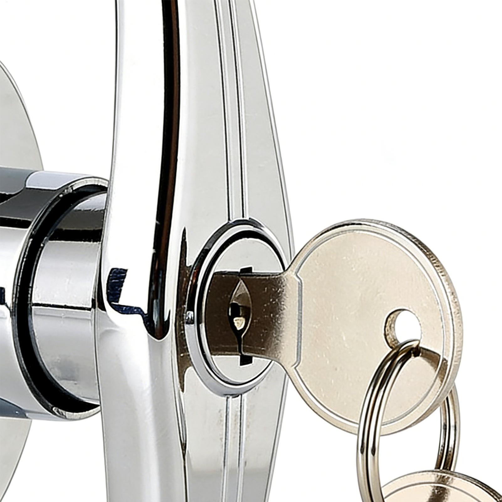Door Lock - RVドアロック交換用ヘビーデューティートレーラーアクセサリー、トレーラードアロックキャンパーラッチ、モーターホーム旅行用エントリーカーゴインテリア用