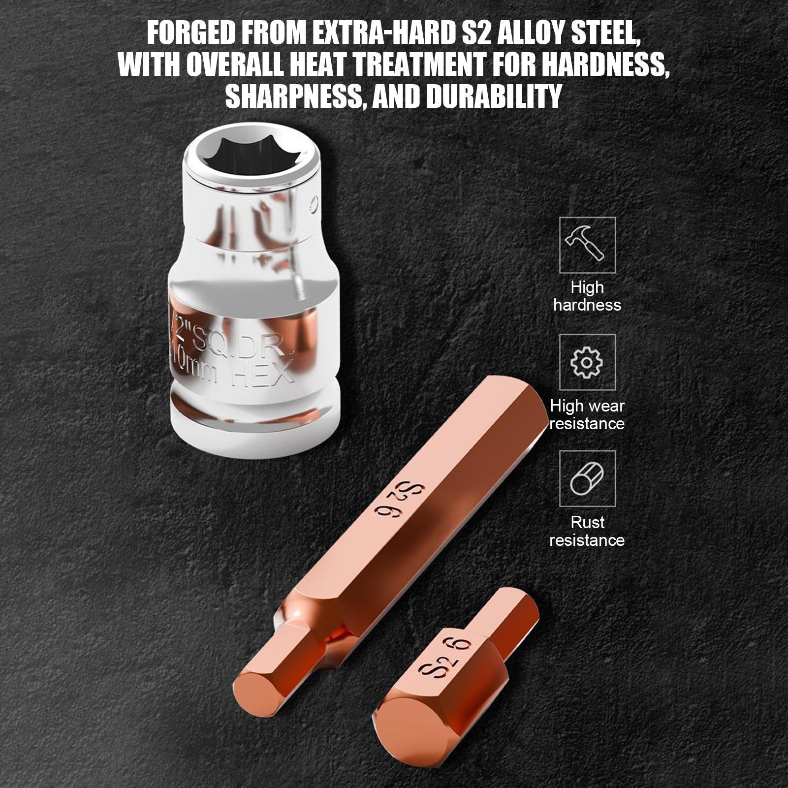 磁気ドリルビットセット磁気ヘビーデューティ金属ソケット修復ツ - Drill Bits のレビューと価格
