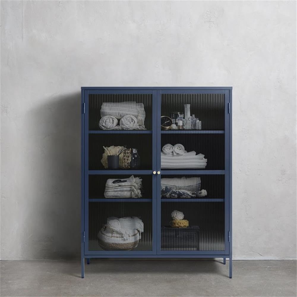# モダンなスチール製ディスプレイキャビネット、2枚のヒンジ - Cabinet Hinges のレビューと価格