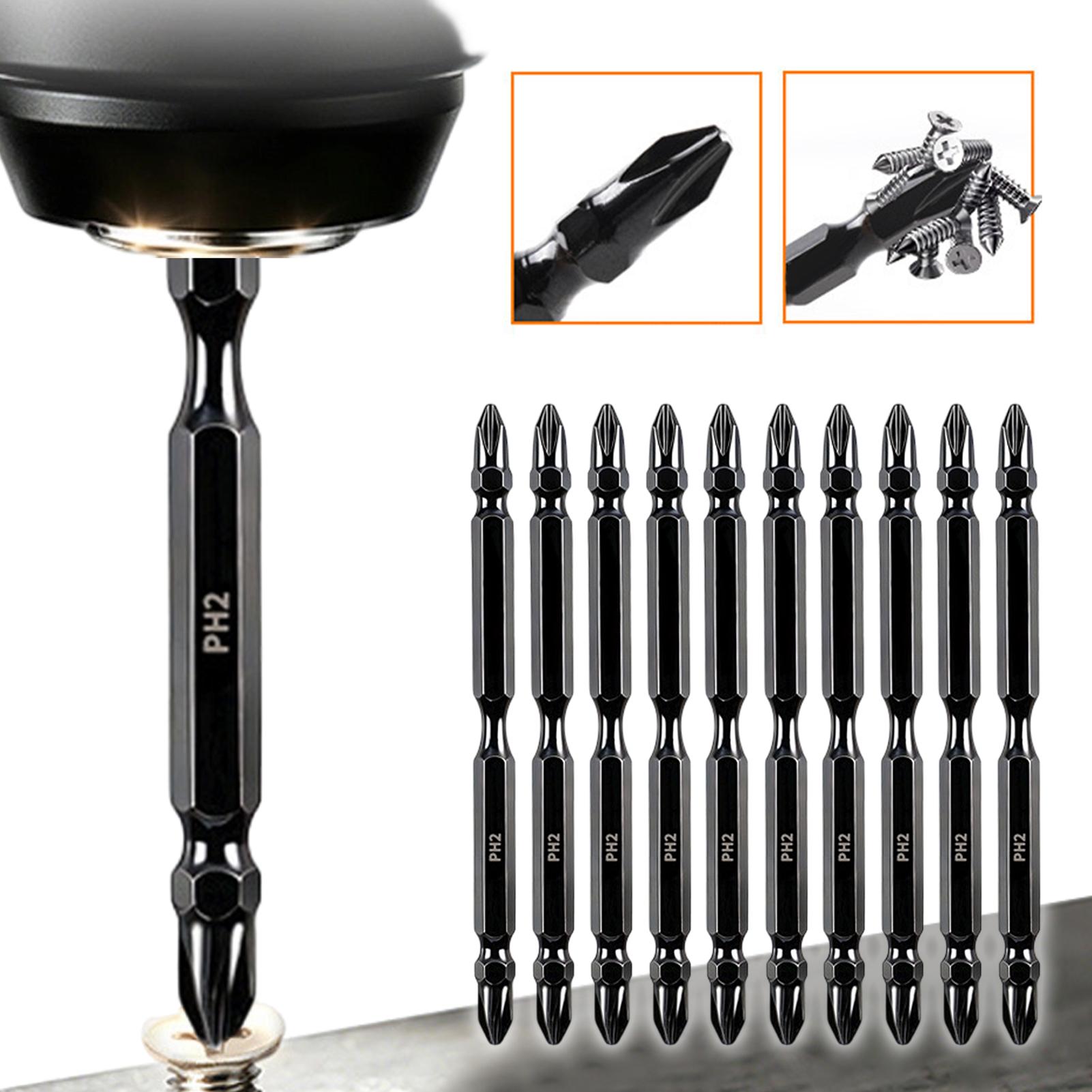 磁気ビット両端磁気フライスドリルヘッドキット多機能ドライバー - Drill Bits のレビューと価格